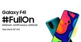 Samsung Galaxy F41, Επίσημα, -range, 6000mAh,Samsung Galaxy F41, episima, -range, 6000mAh