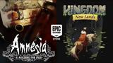 Amnesia, A Machine, Pigs,Kingdom New Lands, Epic Games Store