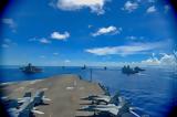 Carrier Reagan, South China Sea U S,Taiwan Strait
