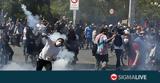 Χιλή, Διαδηλώσεις,chili, diadiloseis