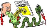 Σκίτσο, Latuff, Ερντογάν, Charlie Hebdo, ΐζουν,skitso, Latuff, erntogan, Charlie Hebdo, ΐzoun