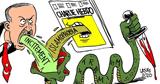 Σκίτσο, Ερντογάν, Charlie Hebdo, ΐζουν,skitso, erntogan, Charlie Hebdo, ΐzoun