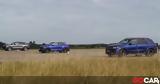 Drag Race, Mercededs-Benz AMG GLE 53,Volkswagen T-ROC R, Porsche Cayenne Coupe