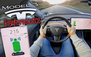 Tesla Model 3 Performance, Autobahn