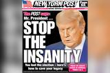 New York Post, Τραμπ, Σταματήστε,New York Post, trab, stamatiste