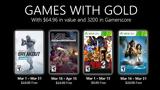 Xbox Games, Gold, Μάρτιο,Xbox Games, Gold, martio
