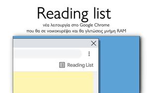 Google Chrome, Ελάφρυνε, Reading, Google Chrome, elafryne, Reading