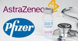 Προβάδισμα Pfizer, AstraZeneca, 60-64,provadisma Pfizer, AstraZeneca, 60-64