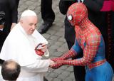 Όταν, Πάπας Φραγκίσκος, Spiderman -,otan, papas fragkiskos, Spiderman -
