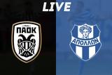 ΠΑΟΚ - Απόλλων Σμύρνης,paok - apollon smyrnis