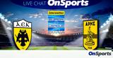 Live Chat ΑΕΚ-Άρης,Live Chat aek-aris