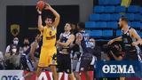 Stoiximan Basket League ΑΕΚ-Κολοσσός 82-85, Τρίποντη,Stoiximan Basket League aek-kolossos 82-85, triponti