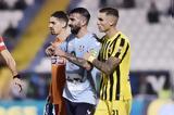 Απόλλων Σμύρνης – ΑΕΚ 2-2, Πέταξε, Ριζούπολη,apollon smyrnis – aek 2-2, petaxe, rizoupoli