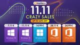 11 11 Crazy Sales, Keysfan,Windows 10, 711€