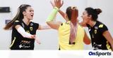 Volley League, Πέρασε, Πειραιά, ΑΕΚ,Volley League, perase, peiraia, aek