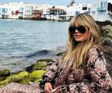 Μύκονος – Heidi Clum, Κυλιέται,mykonos – Heidi Clum, kylietai