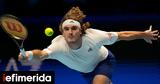 ATP Finals, Απογοητευτική, Τσιτσιπά, 2-0, Ρούμπλεφ,ATP Finals, apogoiteftiki, tsitsipa, 2-0, roublef