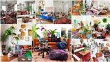 12 Πολύχρωμα Σαλόνια - Καθιστικά, Boho Στυλ,12 polychroma salonia - kathistika, Boho styl