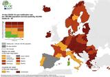 Χάρτης ECDC, Συναγερμός, Ευρώπη –,chartis ECDC, synagermos, evropi –