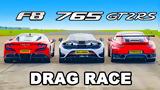 Ferrari F8 Tributo Vs McLaren 765LT Vs Porsche 911 GT2 RS, Ποιο,Ferrari F8 Tributo Vs McLaren 765LT Vs Porsche 911 GT2 RS, poio