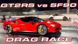 Ferrari SF90 Stradale Vs Porsche 911 GT2 RS, 400άρι,Ferrari SF90 Stradale Vs Porsche 911 GT2 RS, 400ari