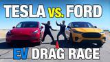 Tesla Model Y Performance Vs Ford Mustang Mach-E GT,