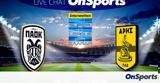 Live Chat ΠΑΟΚ-Άρης,Live Chat paok-aris