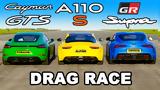 Porsche Cayman GTS 4 0 Vs Alpine A110 S Vs Toyota GR Supra, Ποιο,Porsche Cayman GTS 4 0 Vs Alpine A110 S Vs Toyota GR Supra, poio