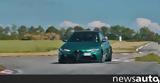 Alfa Romeo Giulia GTAm, BMW M3 Competition,+video