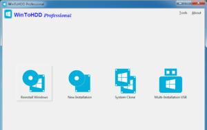 WinToHDD - Εγκαταστήστε, Windows, USB, WinToHDD - egkatastiste, Windows, USB
