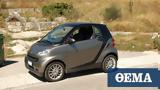 Λάρισα, Έκλεβαν Smart,larisa, eklevan Smart