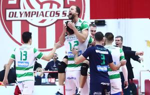 Volley League, Πήρε, 3-1, Παναθηναϊκός – Έσπασε, Ολυμπιακού, Volley League, pire, 3-1, panathinaikos – espase, olybiakou