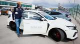 Max Verstappen, Honda Civic Type R,[video]