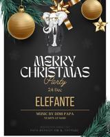 Merry Christmas Party,Elefante