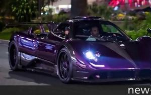 Sir Lewis Hamilton, Pagani Zonda 760LH, +video