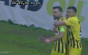 ΟΦΗ - Αρης, Μπρούνο Γκάμα, 0-1, ofi - aris, brouno gkama, 0-1