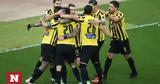 Super League, ΑΕΚ – Συνεχόμενοι,Super League, aek – synechomenoi