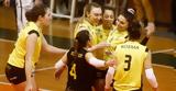 Volley League Γυναικών, Πήρε, ΑΕΚ 3-1, ΠΑΟΚ, Παναθηναϊκός,Volley League gynaikon, pire, aek 3-1, paok, panathinaikos