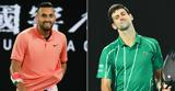 Κύργιος, Ίσνερ, Αυστραλών,kyrgios, isner, afstralon