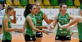 Volley League Γυναικών, Παναθηναϊκός, 3-0, Θέτιδας,Volley League gynaikon, panathinaikos, 3-0, thetidas