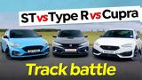 Focus ST Edition Vs Civic Type R Vs Cupra Leon 300, Ποιο,Focus ST Edition Vs Civic Type R Vs Cupra Leon 300, poio