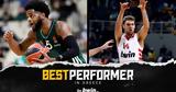 Oι Best Performer, Greece, Δεκεμβρίου, EuroLeague,Oi Best Performer, Greece, dekemvriou, EuroLeague