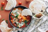 Αυγά Shakshuka,avga Shakshuka