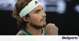 Australian Open - Τσιτσιπάς, 100,Australian Open - tsitsipas, 100