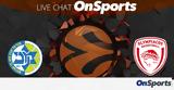 Live Chat Μακάμπι Τελ Αβίβ-Ολυμπιακός,Live Chat makabi tel aviv-olybiakos