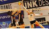 Volley League, Αμαζόνες Ν, Ερυθραίας, ΠΑΟΚ, 3-0,Volley League, amazones n, erythraias, paok, 3-0
