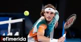 Australian Open, Δευτέρας, Τσιτσιπά, Φριτζ,Australian Open, defteras, tsitsipa, fritz