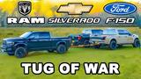 Ford F-150 Raptor Chevrolet Silverado 1500, Ram 3500 HD,Tug-Of-War