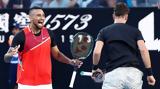 Australian Open, Πρωταθλητές Κύργιος, Κοκκινάκης,Australian Open, protathlites kyrgios, kokkinakis