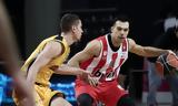 ΑΕΚ – Ολυμπιακός 74-80, Σλούκας,aek – olybiakos 74-80, sloukas